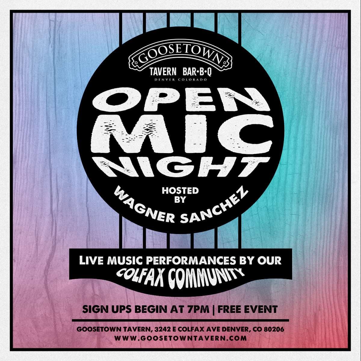 Goosetown Tavern - Open Mic