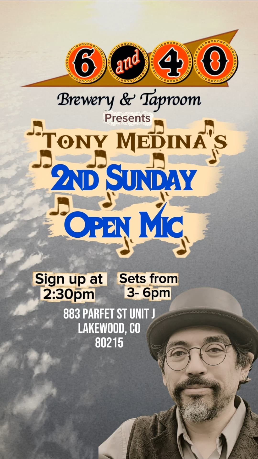 Tony Medina's 2nd Sunday Open Mic