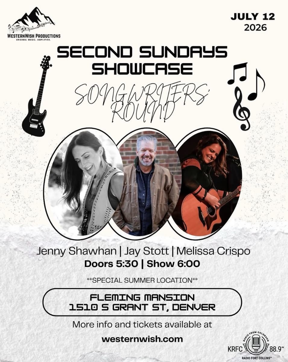 Westernwish - Second Sundays Showcase - Songwriters Round