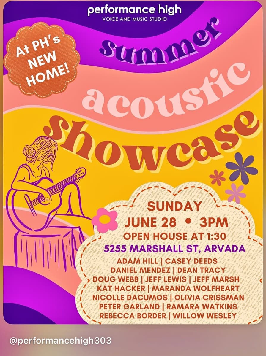 Performance High - Summer Acoustic Showcase