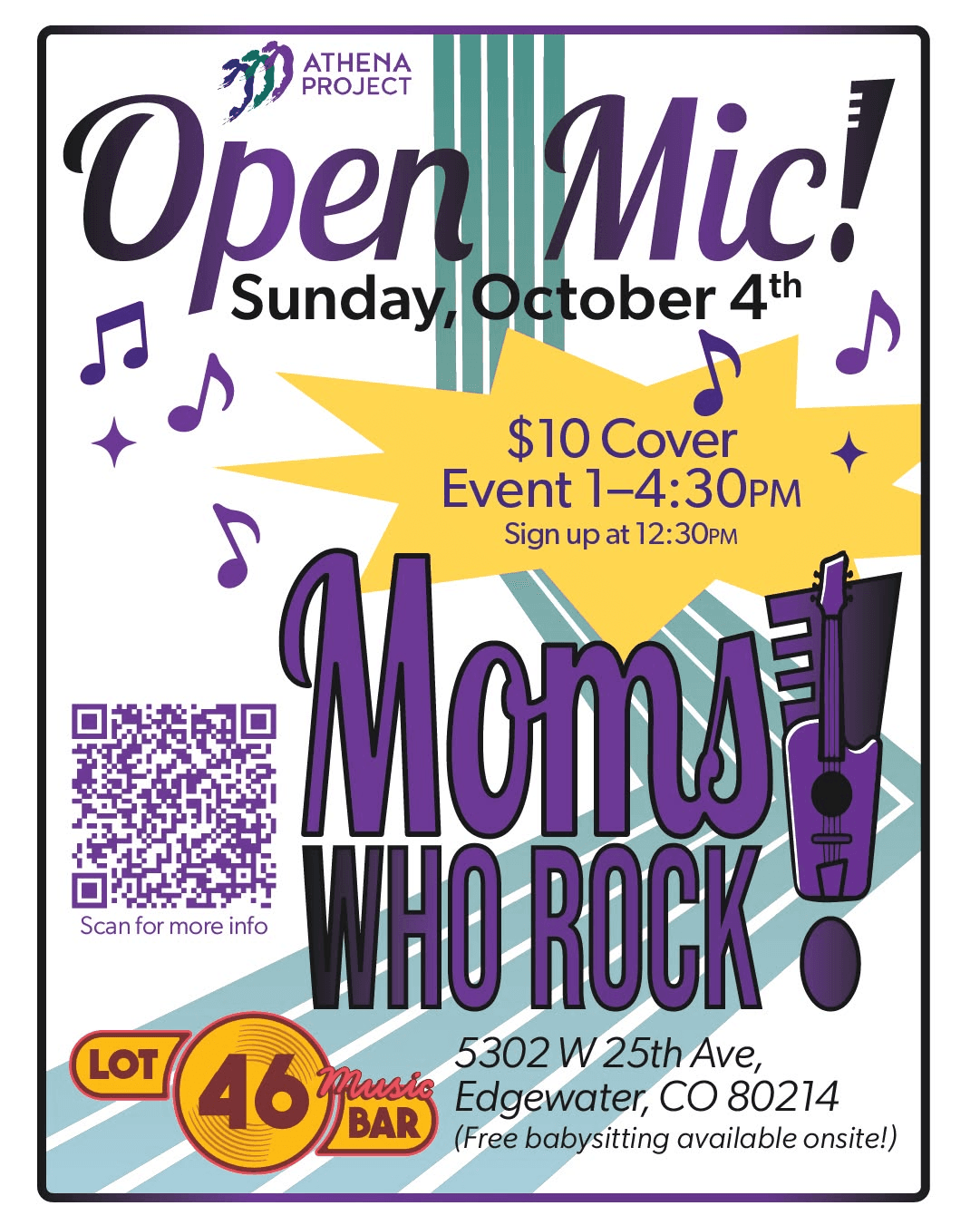 Lot 46 Music Bar - Moms Who Rock Open Mic