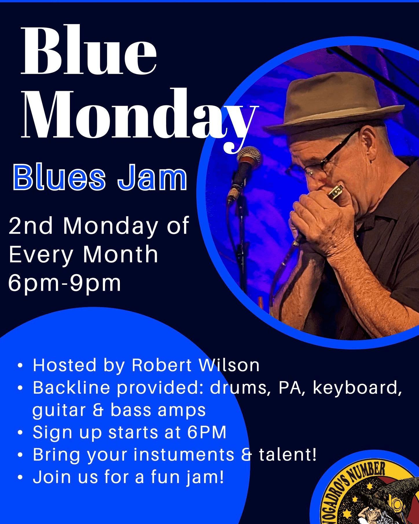 Avogadro's Number - Blue Monday Blues Jam
