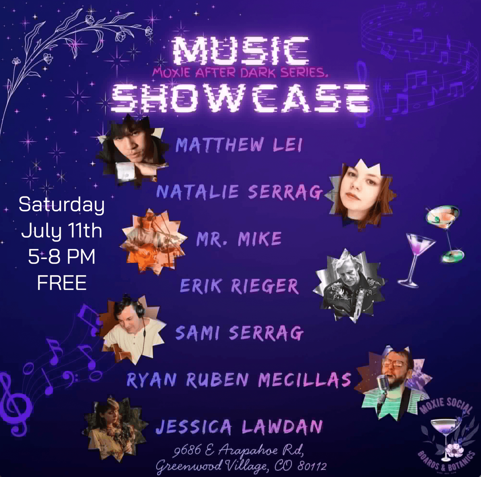 Moxie After Dark Series - Music Showcase