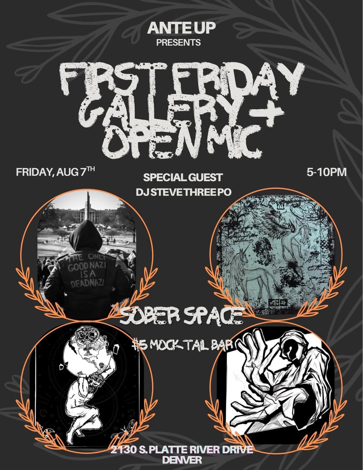 Ante Up - First Friday Gallery + Open Mic