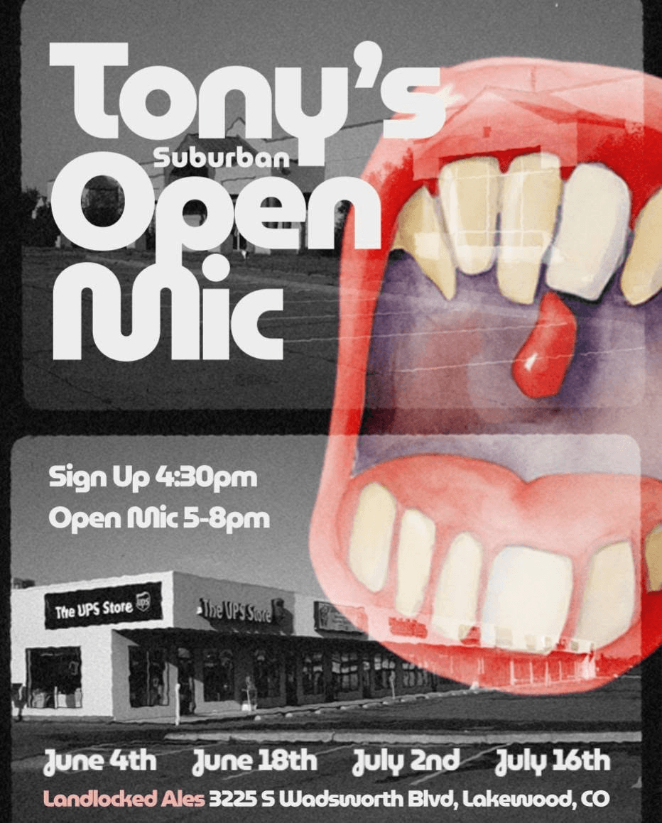 Landlocked Ales - Tony's Suburban Open Mic